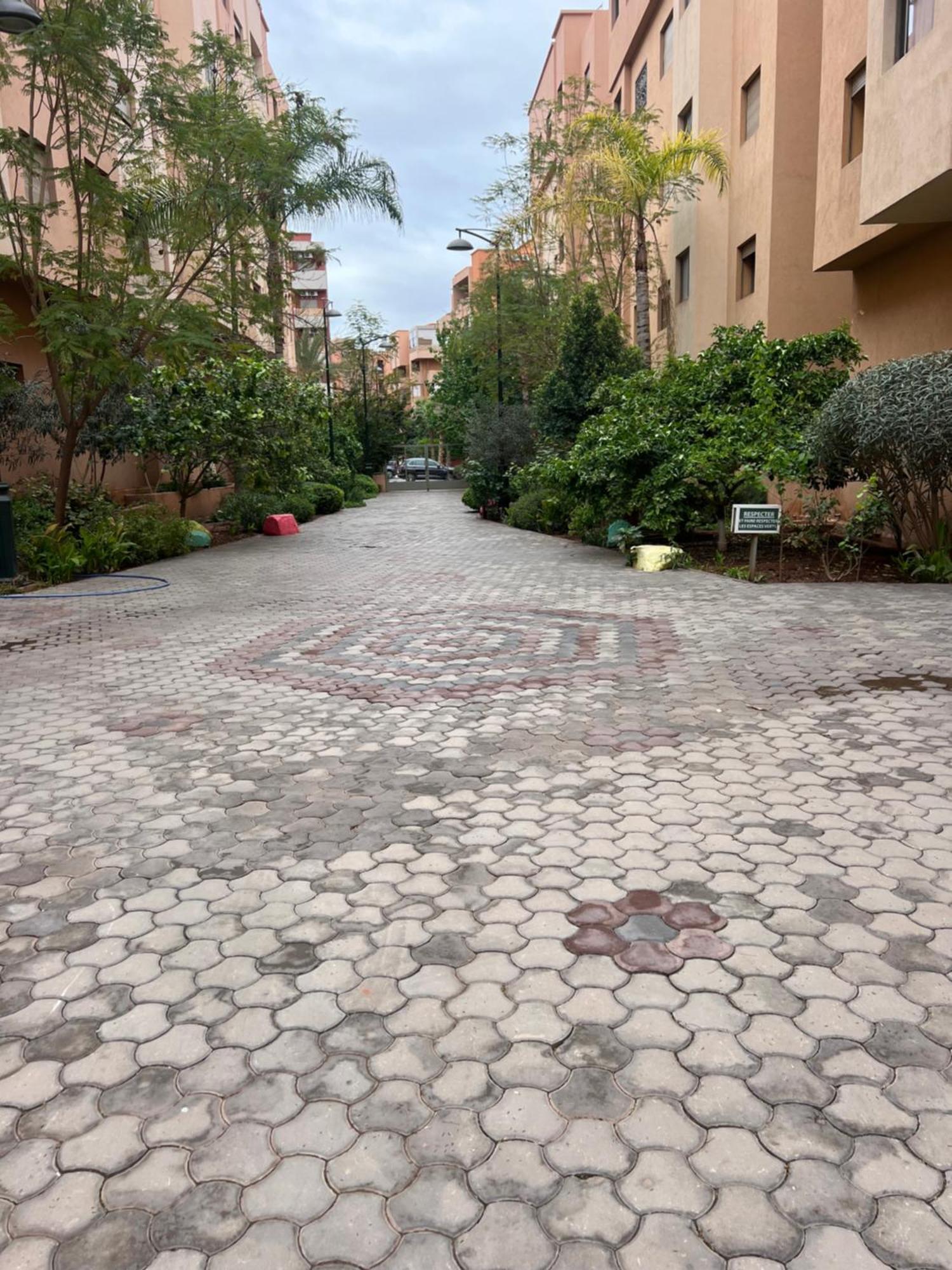 Appartement Safran Avec Piscine Marrakesh Exterior photo